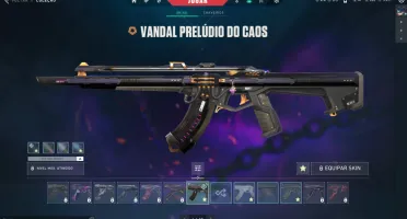 Conta Valorant com mais de 700 reais gastos na conta