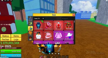 Conta Blox Fruits — Endgame / V4 / Frutas Permanentes / Ski