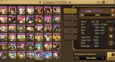 Conta Summoners War - Craka
