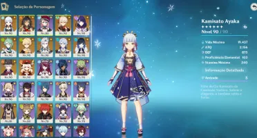 Conta Genshin Impact e Honkai Star Rail