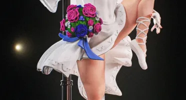 Figure Chun Li Bride SFT 3D STL