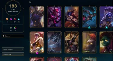 CONTA BARATA LEAGUE OF LEGENDS