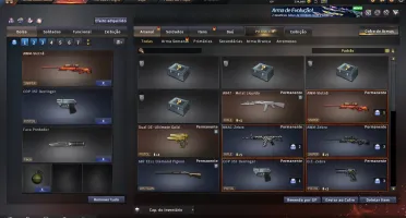 ESCOLHA SUA CONTA - M4A1 Silenciador Vietnam ou AWM Vietnam