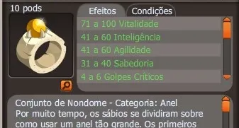 Conjunto de Nondome completo (SPIRITIA)
