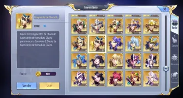 Saintseiya Awakening A-137 + 950 Gemas Avançadas