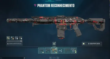 Conta Valorant com Kit Saqueador + Karambit + 3 Vandal + 4 p