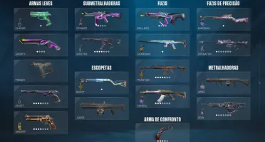 Conta Valorant com Kit Saqueador + Karambit + 3 Vandal + 4 p