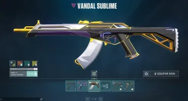 Conta Valorant com Kit Saqueador + Karambit + 3 Vandal + 4 p