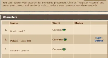 PALADIN 108 E MS 67 EM CARNERA RETRO PVP