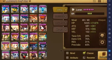 Conta Summoners War