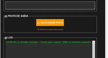 Programa para remover metados dos videos e direitos autorais