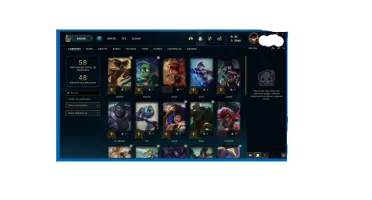 Conta League of Legends promoção