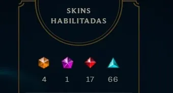 Conta lol platina IV
