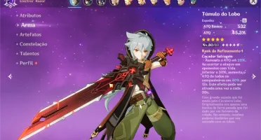 Conta genshin impact - AR 47