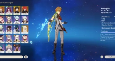 AR55:Tartaglia c2,Zhongli+4personagens 5*/armas 5*/76Desejos