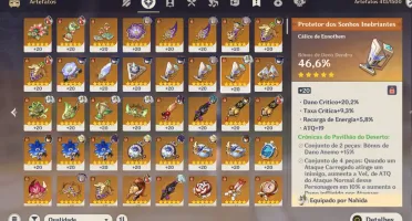 9 Personagens 5* + 6 Armas + BIS + GARANTIDO