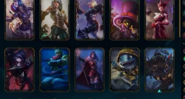 Lol Gold 4 4k De Essência 70 Campeões Skins Legado nivel 105