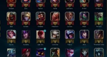 Lol Gold 4 4k De Essência 70 Campeões Skins Legado nivel 105
