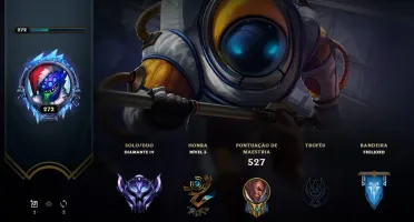 Conta de lol d4 ex Mestre
