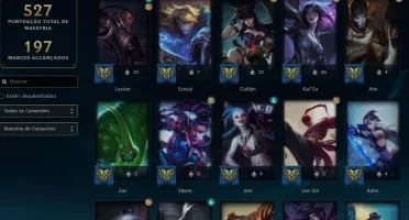 Conta de lol d4 ex Mestre