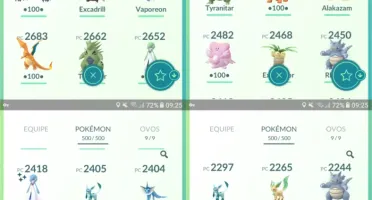 Conta de Pokémon GO