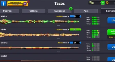 Conta 8 ball pool 10 lendarias