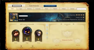 Conta level 30 com 19367 de IP