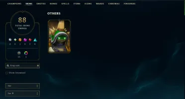 Conta Lol - Janna Vitoriosa - Riot Singed