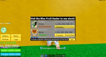 CONTA COM VARIAS FRUTAS PERMAMENTE PRICIPALMENTE  KITSUNE