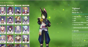 AR 59 com 45 personagens e 13 armas 5* e 113 tiros