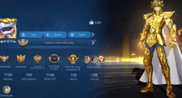 Venda Rara: Conta Beta Honor Of Kings Com Cristal De Honra