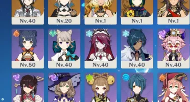 Neuvi C1+BIS R2// Kazuha C2 + Bis// Alercchino e Xilonen