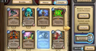 Conta hearthstone foco padrão