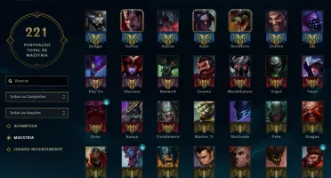 Conta de LOL D4 - S7 - 91 Champions - 115 Skins