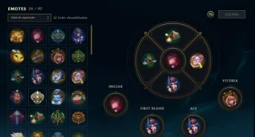 Conta de LOL D4 - S7 - 91 Champions - 115 Skins
