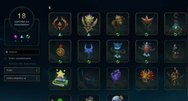 Conta de LOL D4 - S7 - 91 Champions - 115 Skins
