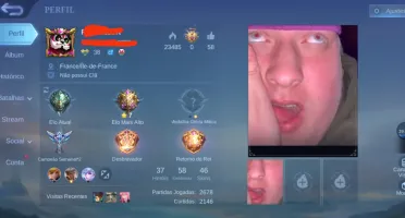 Conta de Mobile Legends antiga