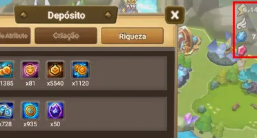 GLOBAL - 1 LD - 58 NAT5 - 184 6* - 74K MANA - 12K CRISTAIS