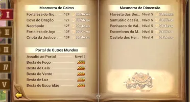 GLOBAL - 1 LD - 58 NAT5 - 184 6* - 74K MANA - 12K CRISTAIS