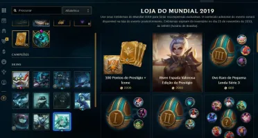 conta league of legends platina