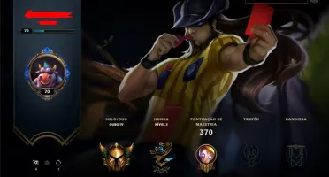 Conta de lol Gold IV