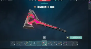 Conta valorant com várias skins
