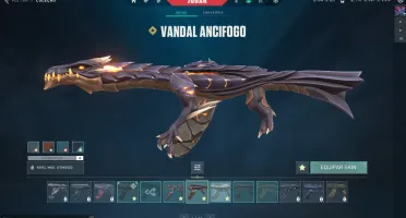 Conta valorant com várias skins