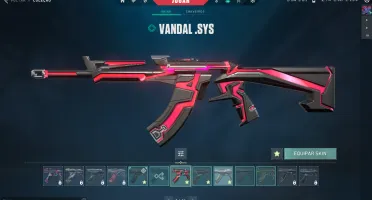 Conta valorant com várias skins