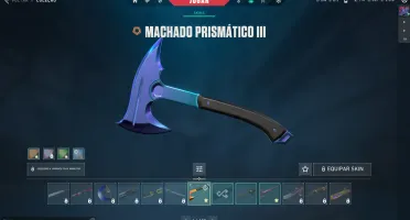 Conta valorant com várias skins
