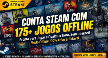 Steam Offline 175+ jogos