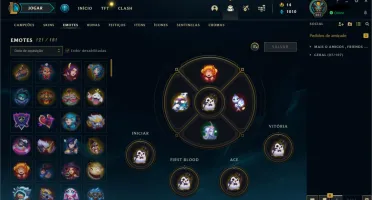 conta league of legends