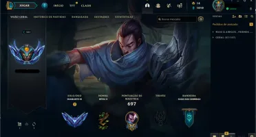 conta league of legends