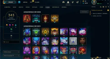 conta league of legends