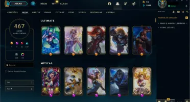 conta league of legends